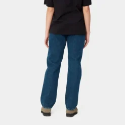 Cheap Noxon Bukser | Bla (Stenvasket) Kvinder Bukser