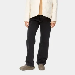 Sale Noxon Bukser | Sort (Stenvasket) Kvinder Bukser