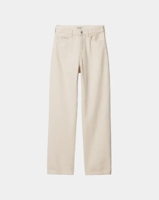 Sale Noxon Pant - Twill | Naturlig (Stenvasket) Kvinder Bukser