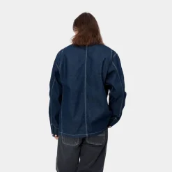 Outlet Og Chore Coat (Forar) | Bla (En Vask) Mænd Denim