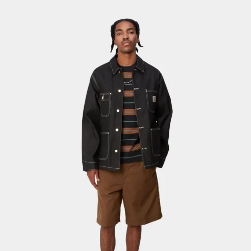 Clearance Og Chore Coat (Forar) | Sort (Stiv) Mænd Denim