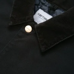Flash Sale Og Chore Coat (Vinter) | Sort (Aeldet Laerred) Mænd Jakker & Veste