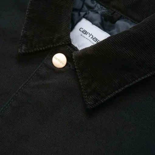 Flash Sale Og Chore Coat (Vinter) | Sort (Aeldet Laerred) Mænd Jakker & Veste