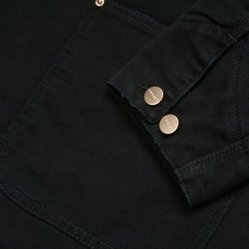 Flash Sale Og Chore Coat (Vinter) | Sort (Aeldet Laerred) Mænd Jakker & Veste