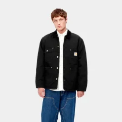 Flash Sale Og Chore Coat (Vinter) | Sort (Aeldet Laerred) Mænd Jakker & Veste