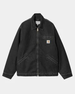 Online Og Detroit Jakke (Forar) | Sort (Stenvasket) Mænd Denim