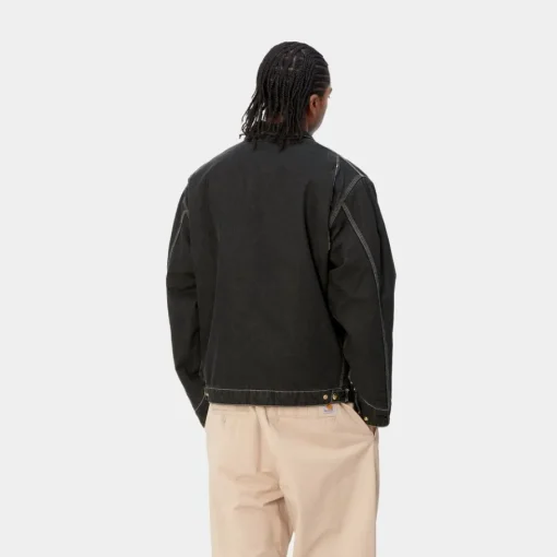 Online Og Detroit Jakke (Forar) | Sort (Stenvasket) Mænd Denim