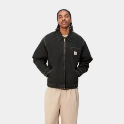 Online Og Detroit Jakke (Forar) | Sort (Stenvasket) Mænd Denim