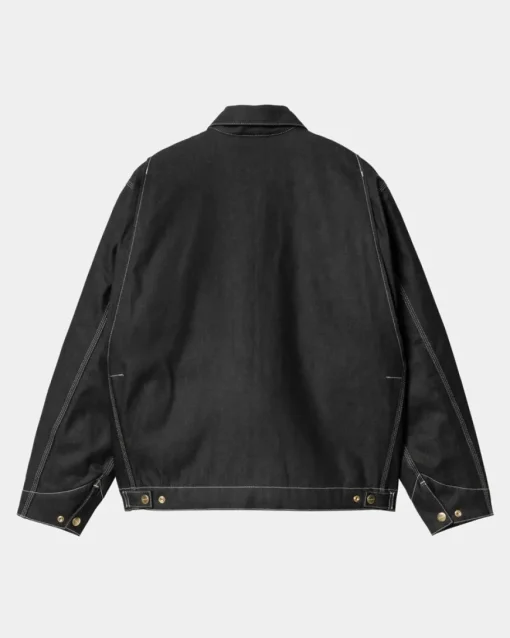 Store Og Detroit Jakke (Forar) | Sort (Stiv) Mænd Denim