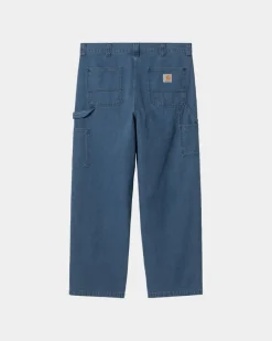 Best Og Loose Fit Single Knee Pant | Bla (Heavy Stone Vask) Mænd Bukser
