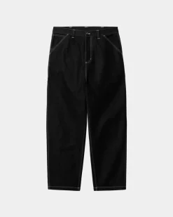 Clearance Og Loose Fit Single Knee Pant - Norco Denim | Sort (En Vask) Mænd Bukser