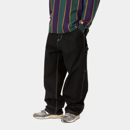 Clearance Og Loose Fit Single Knee Pant - Norco Denim | Sort (En Vask) Mænd Bukser