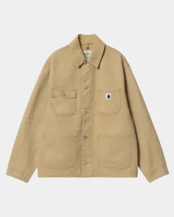 Fashion Og Michigan Frakke Til Kvinder (Forar) | Bourbon (Aeldret Laerred) Kvinder Jakker