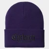 Best Onyx Beanie | Tyrian / Sort Mænd Tilbehør