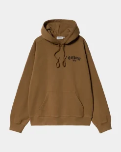 Shop Onyx Script Sweatshirt Med Haette | Hamilton Brown Mænd Sveder