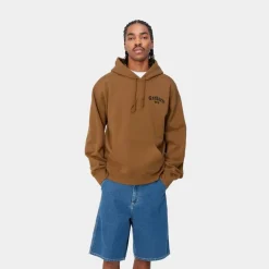 Shop Onyx Script Sweatshirt Med Haette | Hamilton Brown Mænd Sveder