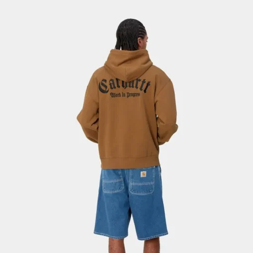 Shop Onyx Script Sweatshirt Med Haette | Hamilton Brown Mænd Sveder