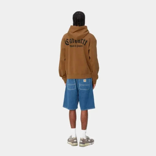 Shop Onyx Script Sweatshirt Med Haette | Hamilton Brown Mænd Sveder