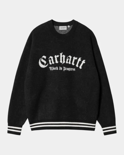 Discount Onyx Sweater | Sort/Voks Mænd Trøjer