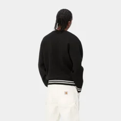 Discount Onyx Sweater | Sort/Voks Mænd Trøjer