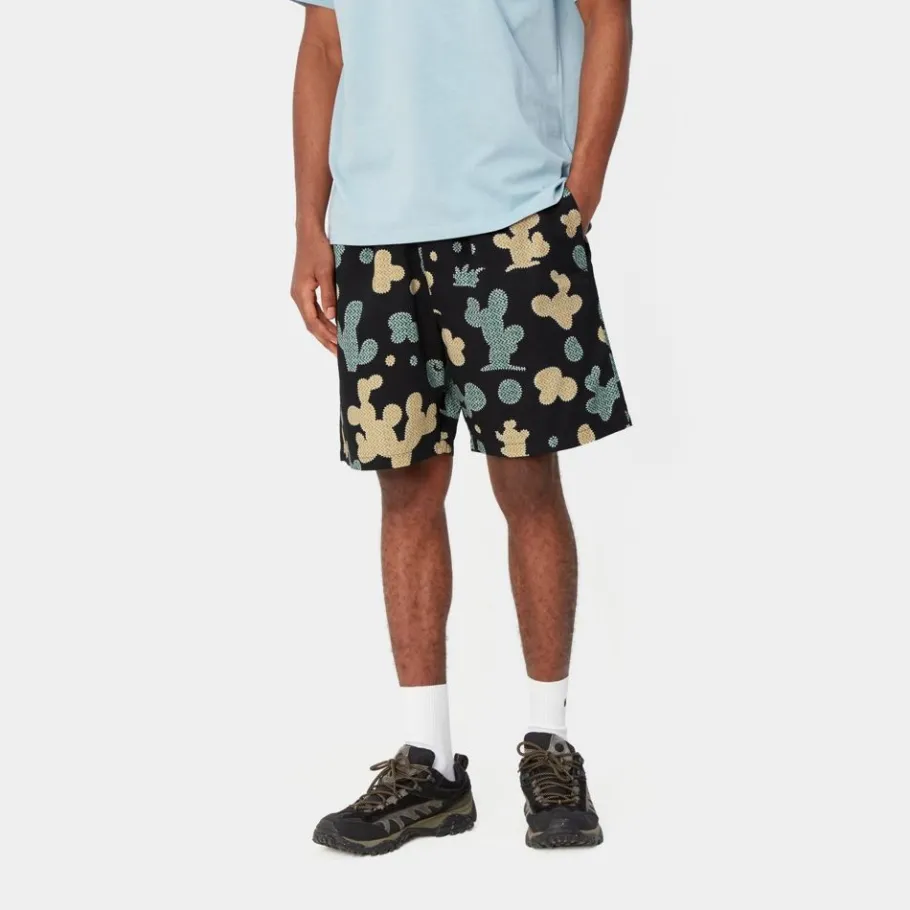 Cheap Opus Print Short | Sort Mænd Shorts & Trunks