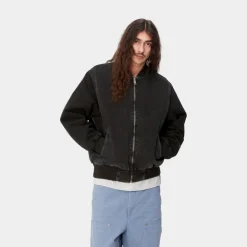 Fashion Paxon Bombefly | Sort / Sort (Stenvasket) Mænd Denim