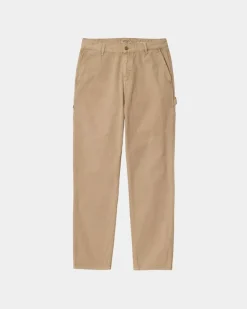 Hot Pierce Bukser Lige - Falmet | Stovet Hamilton Brown Kvinder Bukser