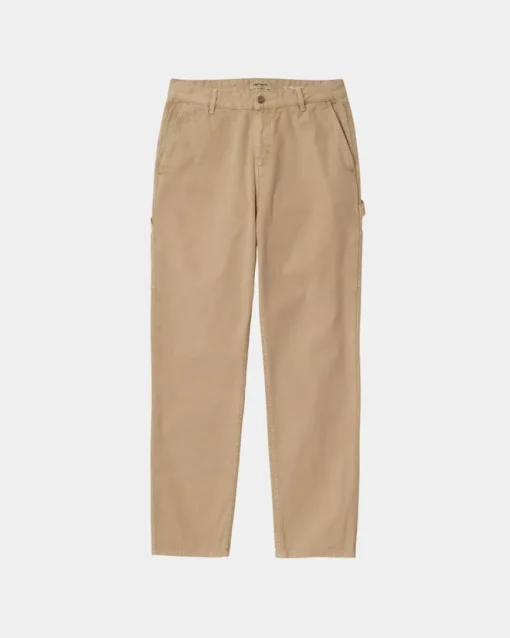 Hot Pierce Bukser Lige - Falmet | Stovet Hamilton Brown Kvinder Bukser