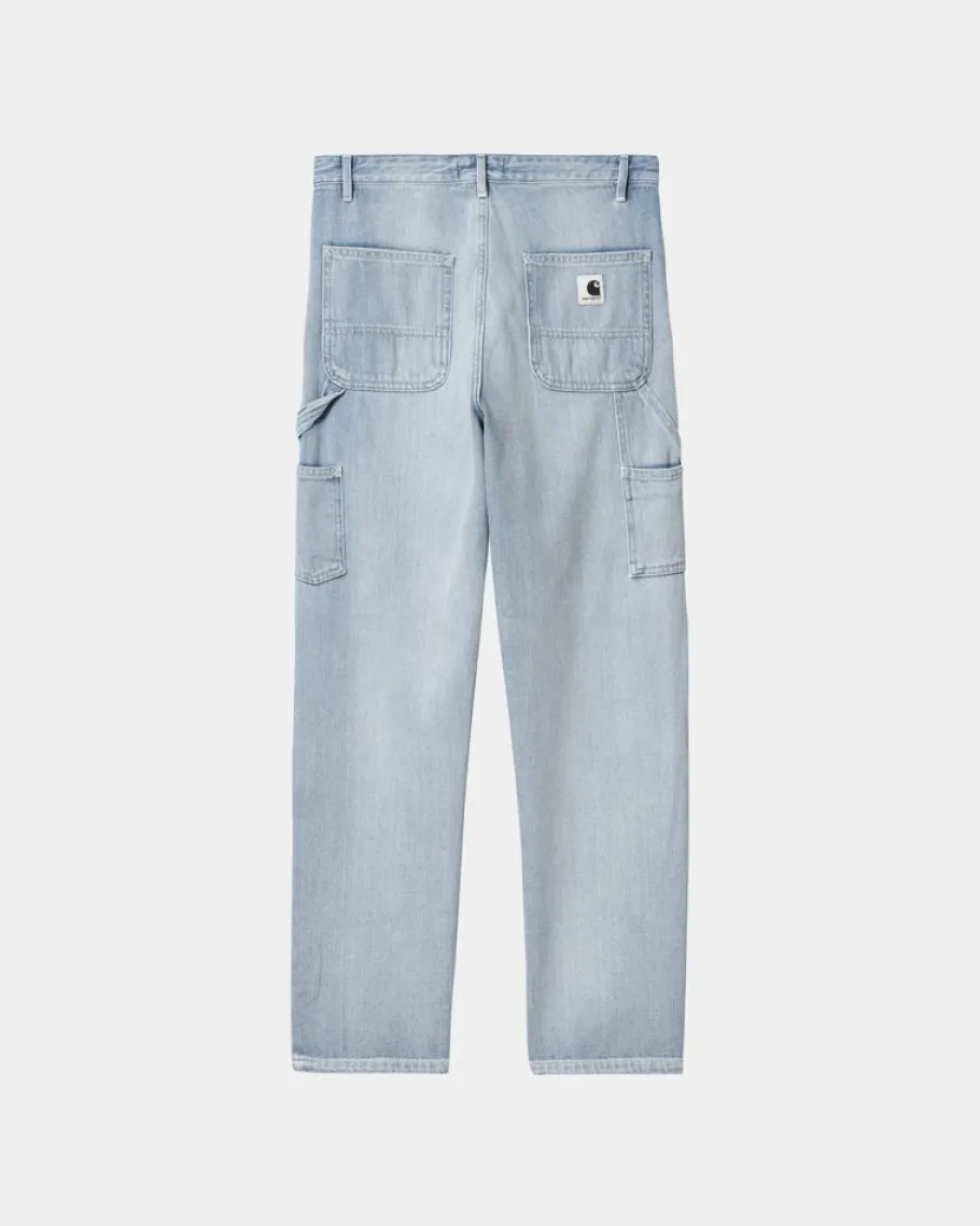 Hot Pierce Pant - Denim | Bla (Lysesten Vasket) Kvinder Bukser
