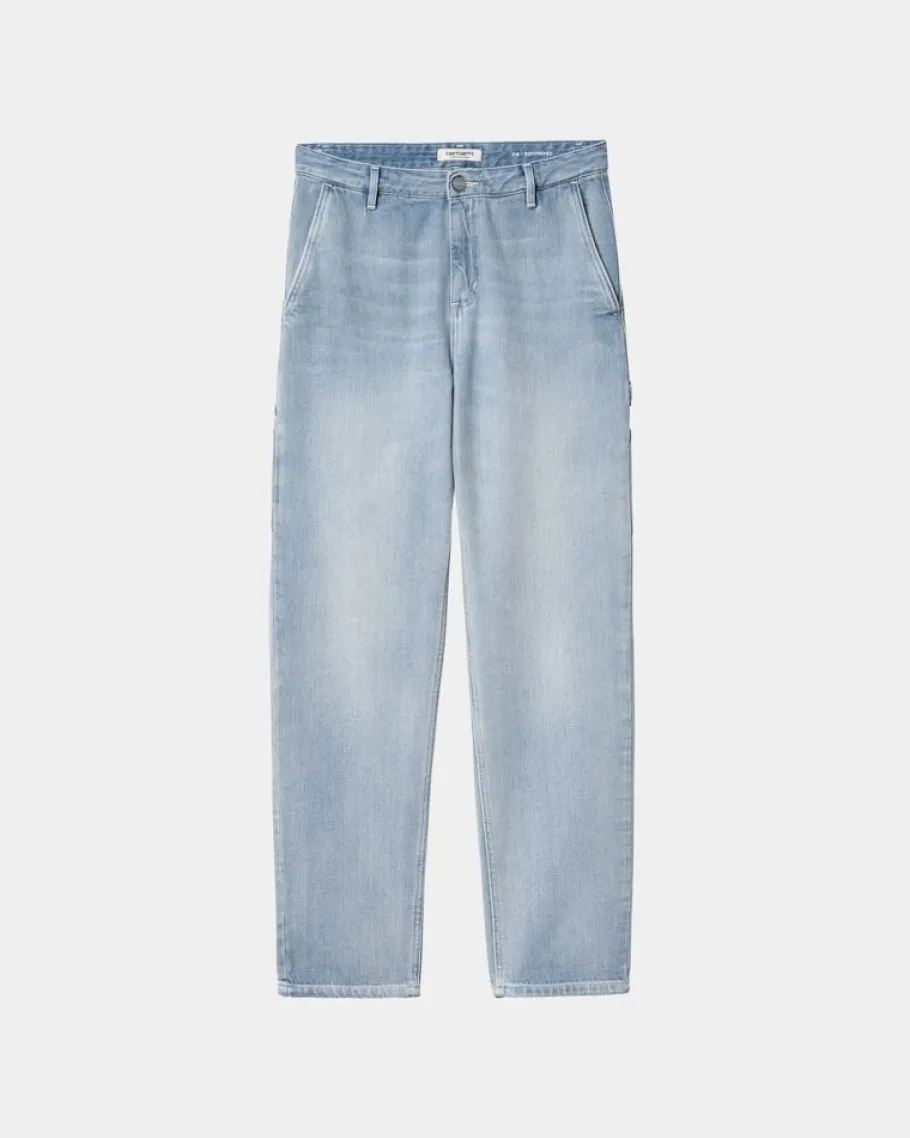 Hot Pierce Pant - Denim | Bla (Lysesten Vasket) Kvinder Bukser