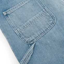 Hot Pierce Pant - Denim | Bla (Lysesten Vasket) Kvinder Bukser