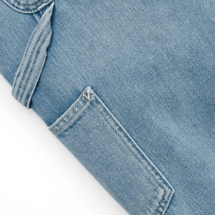 Hot Pierce Pant - Denim | Bla (Lysesten Vasket) Kvinder Bukser