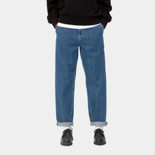 Clearance Pierce Pant - Denim | Bla (Stenvasket) Kvinder Bukser