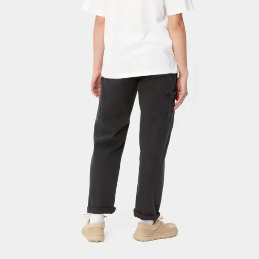 Outlet Pierce Pant - Denim | Sort (Stenvasket) Kvinder Bukser