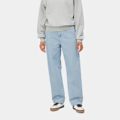 Best Sale Pierce Pant Straight - Denim | Bla (Sten Bleget) Kvinder Bukser
