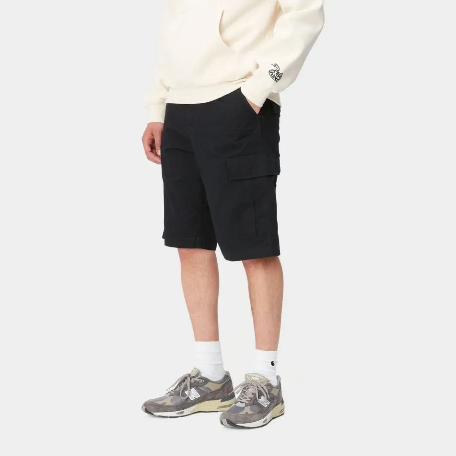 Hot Regular Cargo Short | Sort Mænd Shorts & Trunks
