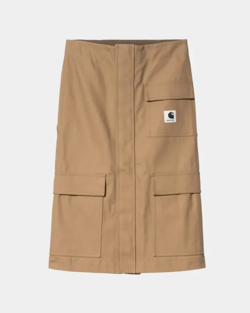 Sale Sacai X Andeskort Til Kvinder | Beige Kvinder Kjoler & Nederdele