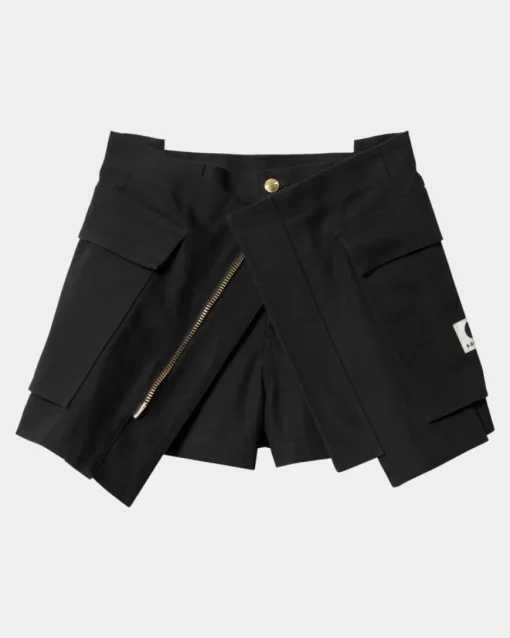 Best Sacai X Andeshorts Til Kvinder | Sort Kvinder Shorts