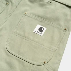 Best Sacai X Duck Shorts | Lysegron Mænd Samarbejde