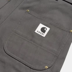 Clearance Sacai X Duck Shorts | Gra Mænd Samarbejde