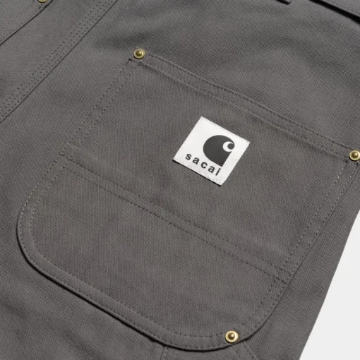 Clearance Sacai X Duck Shorts | Gra Mænd Samarbejde