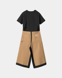 Cheap Sacai X Suiting Bonding Dress | Sort Kvinder Kjoler & Nederdele