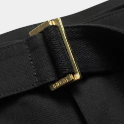 Discount Sacai X Suiting Bonding Pants | Sort Mænd Samarbejde