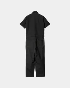 Fashion Sacai X Suiting Bonding Jumpsuit | Sort Mænd Overalls