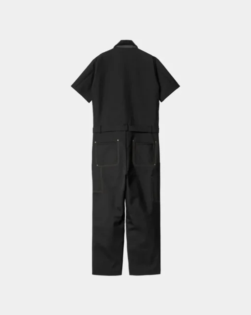 Fashion Sacai X Suiting Bonding Jumpsuit | Sort Mænd Overalls