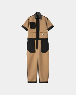 Fashion Sacai X Suiting Bonding Jumpsuit | Sort Mænd Overalls