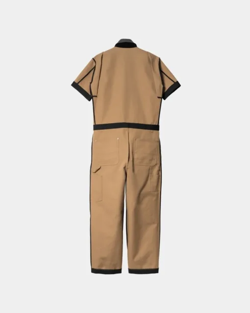 Fashion Sacai X Suiting Bonding Jumpsuit | Sort Mænd Overalls