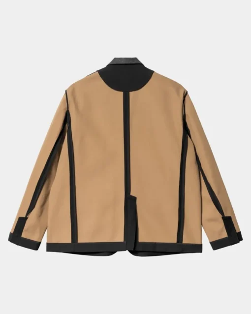 Online Sacai X Suiting Bonding Jacket | Sort Mænd Jakker & Veste