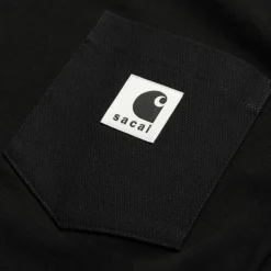Shop Sacai X T-Shirt | Sort Mænd T-Shirts Og Poloer