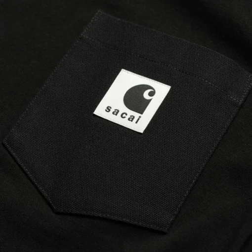 Shop Sacai X T-Shirt | Sort Mænd T-Shirts Og Poloer